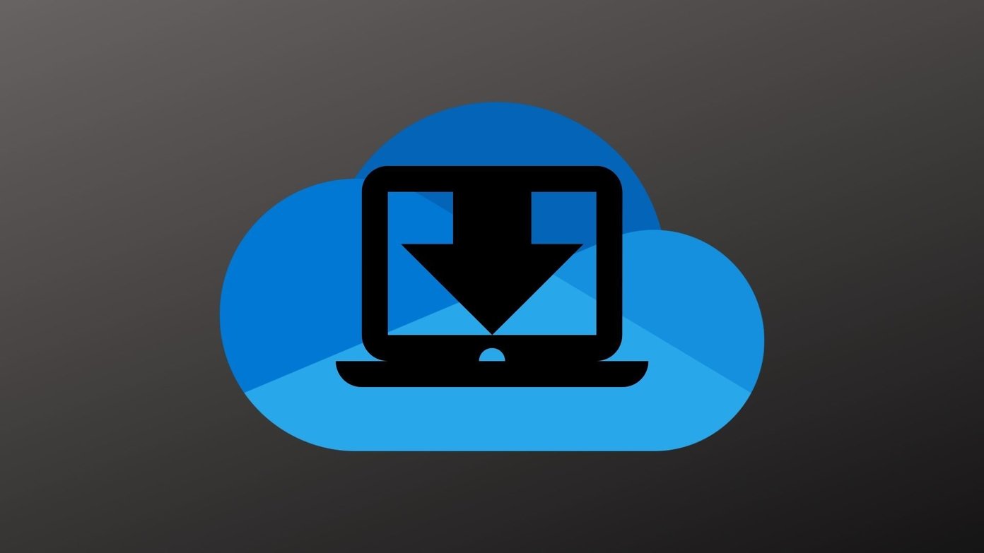 onedrive download all files locally mac