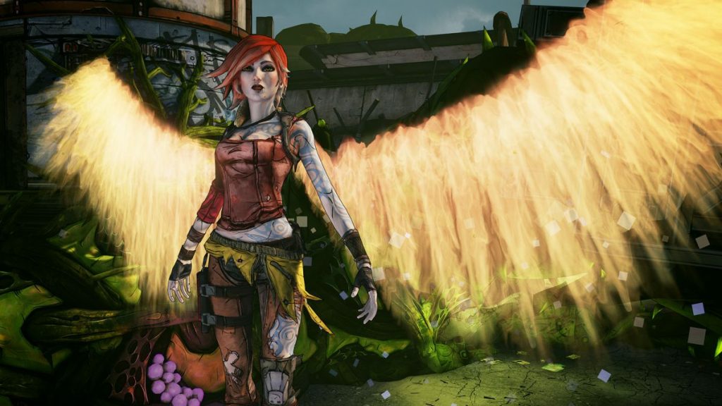 Lilith's Borderlands 2 DLC in Switch.