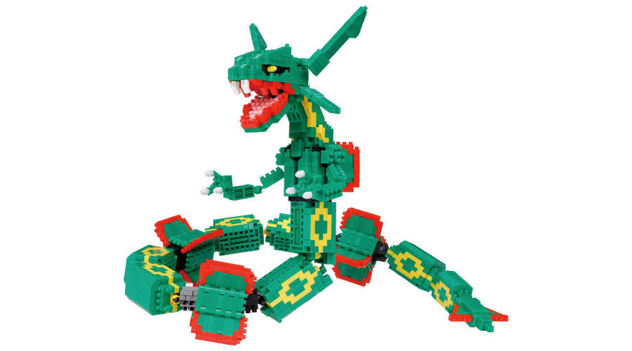 More Pokemon nanoblock packages have been announced, including the obvious Reikuvasa