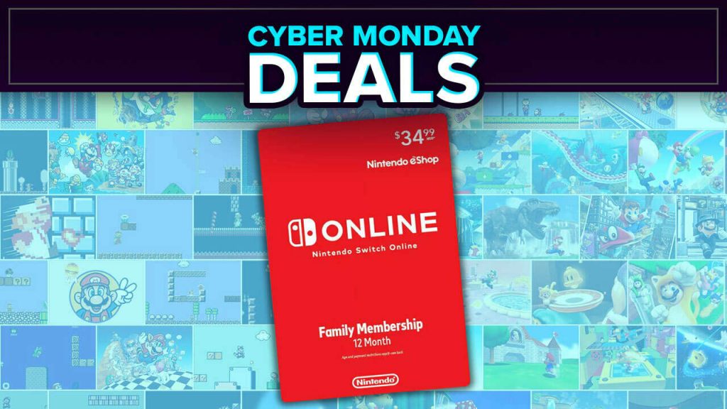 The Cyber ​​Monday Nintendo Switch Online Bundle includes a free memory card