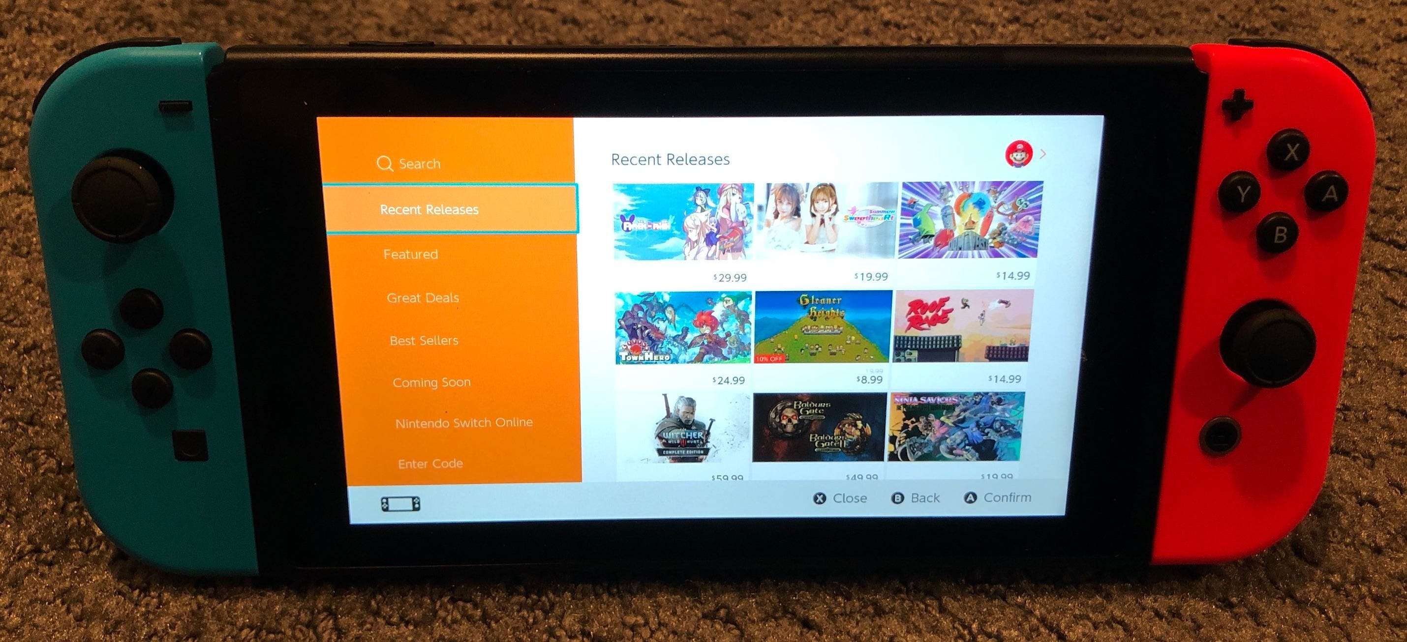 do you have to download games on nintendo switch