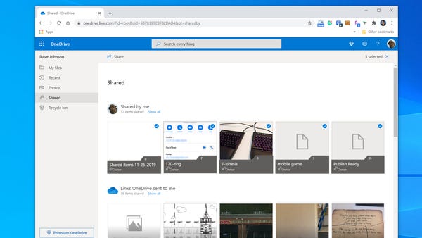 How to download files from OneDrive to your computer
