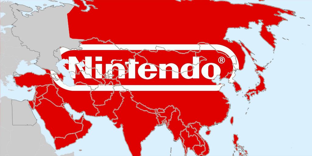 Nintendo is growing faster in Asia than in North America or Europe
