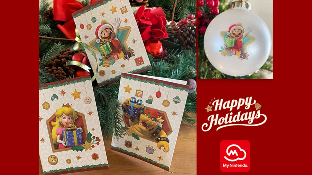 Super Mario Bros. Holiday Theme My Nintendo Rewards are now available in the US |