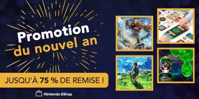 Sale at Eishop: Up to 75% off with New Year's ads, featuring both Mario games!