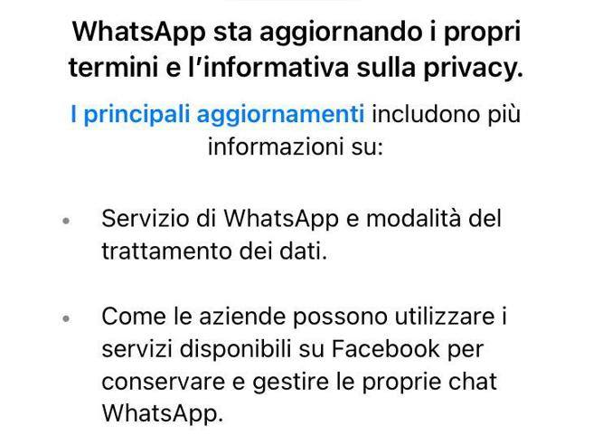 WhatsApp, Updated Terms and Privacy: What It Means - Corriere.it