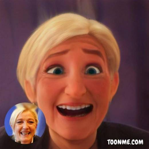 Doonmee: This application transforms your face into a picture character