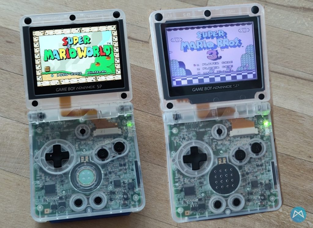 Nintendo Gameboy Advance Sp Display Und Case Umbau (4)
