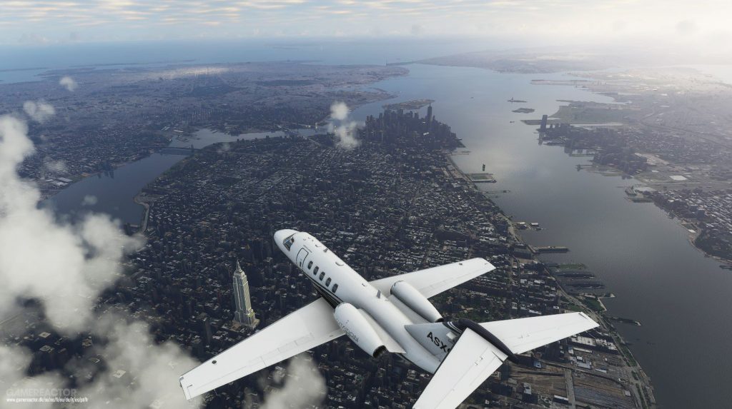 The Microsoft Flight Simulator takes creativity on the Xbox One