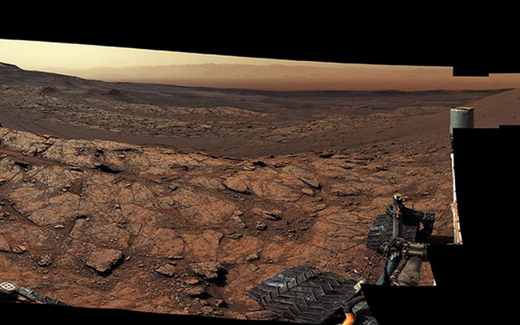 Amazing panorama of Mars for the 3,000th day of Curiosity on the Red Planet