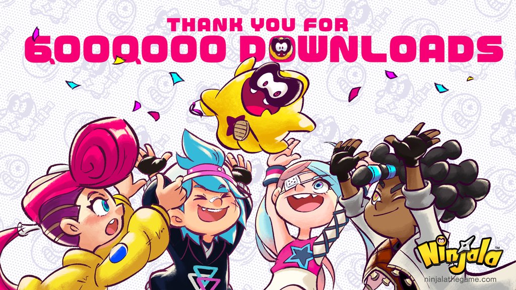 Nintendo Player |  Ninjala reaches 6 million downloads worldwide