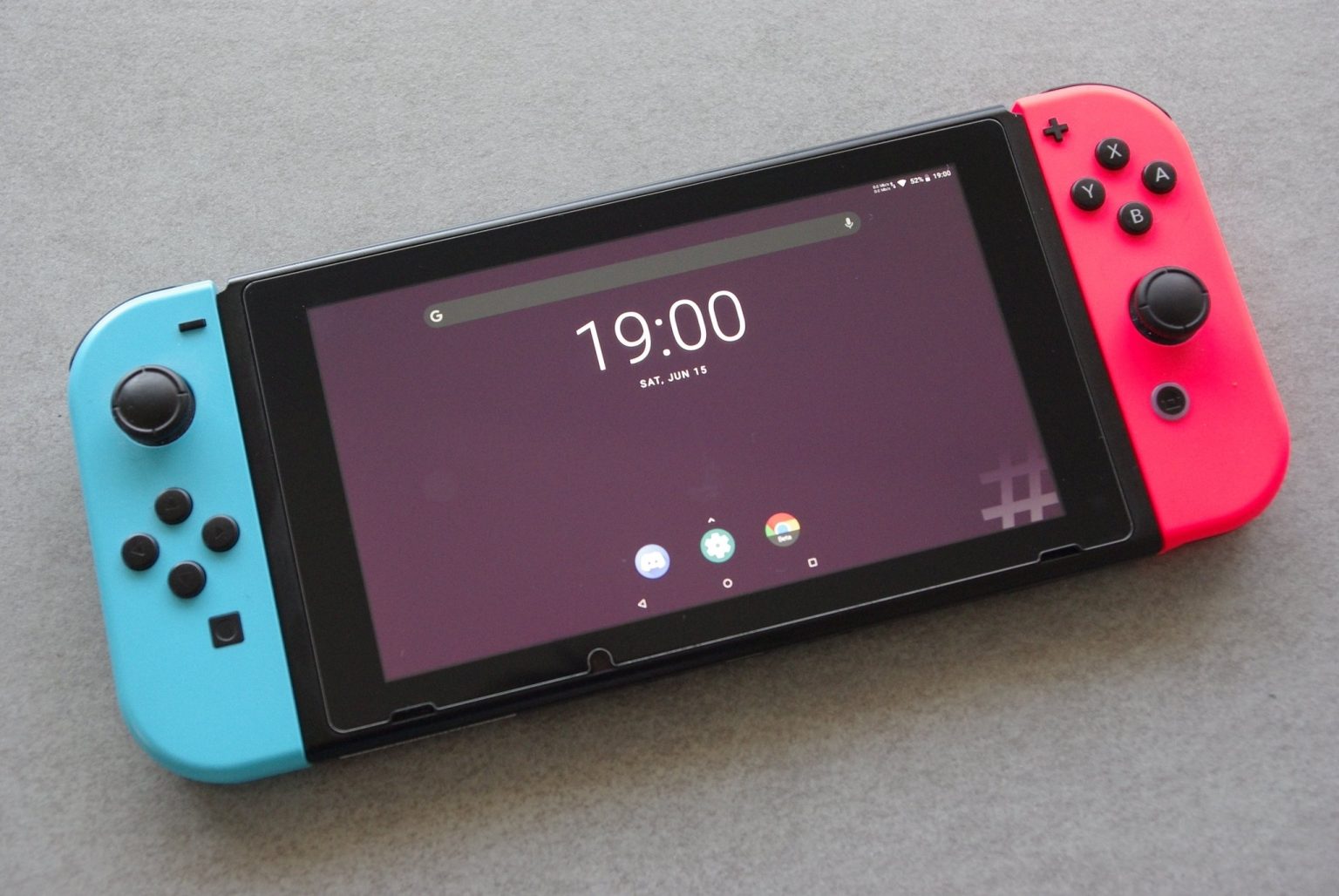 Установка android 10 на nintendo switch