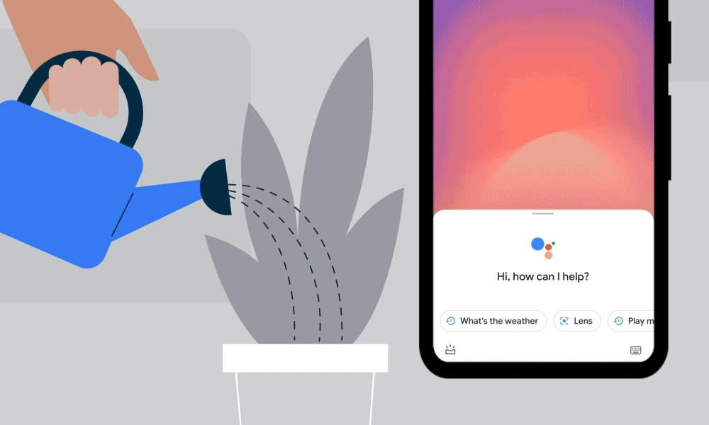 New features for Google Assistant when the screen is locked.  (Image: Google)