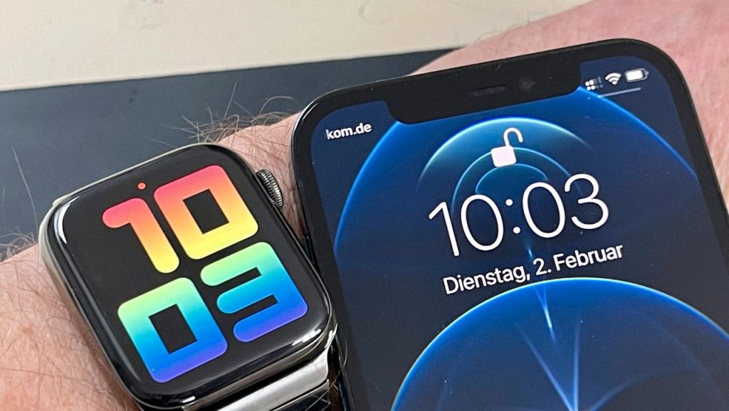 Apple iOS 14.5: Open iPhones with a smartwatch instead of face recognition
