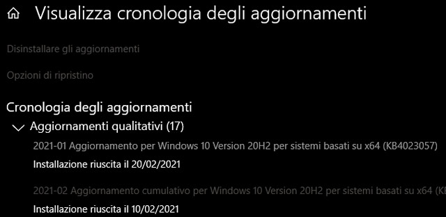 Microsoft Update Health Tools on Windows 10 KB4023057 Update
