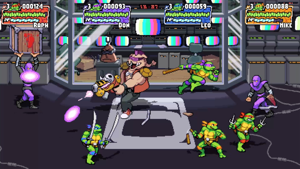 The turtles are back!  Totem and Tribute Games Side Scrolling Propeller Teenage Mutant Ninja Turtles: Shredders Revenge for PC and Consoles