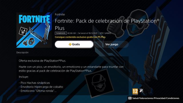 Fortnight Lesson 2 Season 6 Celebration Pack PlayStation Plus Free Download