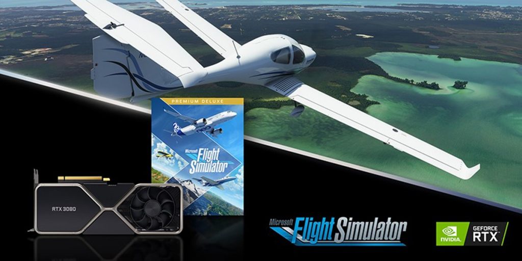 Competition: Nvidia wins copies of the Microsoft Flight Simulator and RTX 3080, while still claiming the RTX 30's gaming capabilities