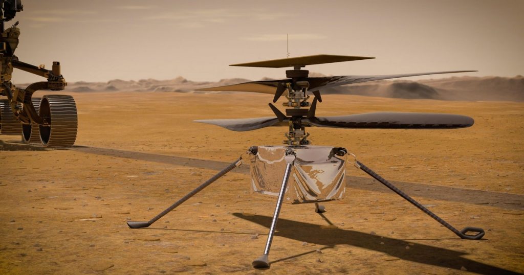 The mini-helicopter "Ingenuity" crashed on Mars
