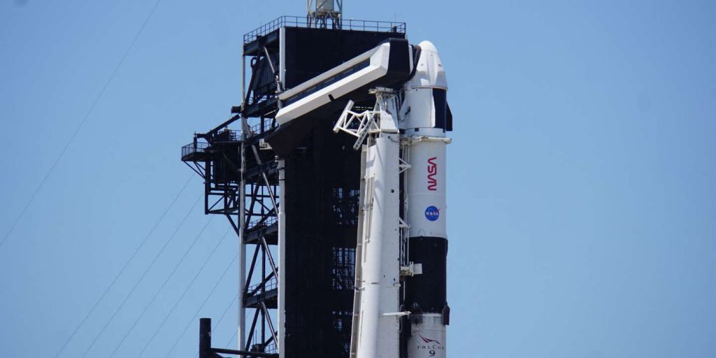 SpaceX is preparing to send four astronauts to the International Space Station