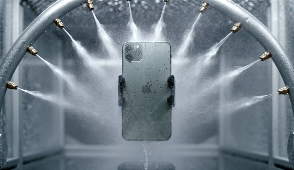 The iPhone water resistant is sold, but this place is not guaranteed