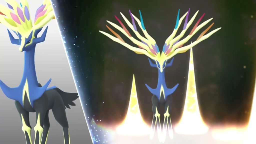 Gernias first appears on Pokemon GO along with some dragon and angel Pokமொmon from Nintendo Connect from the Kalos region