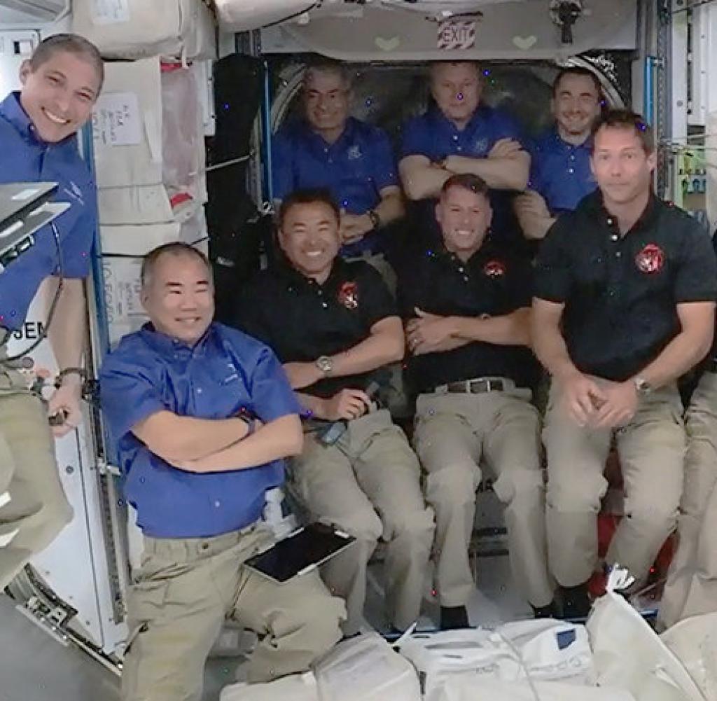 At SpaceX Crew 2 International Space Station