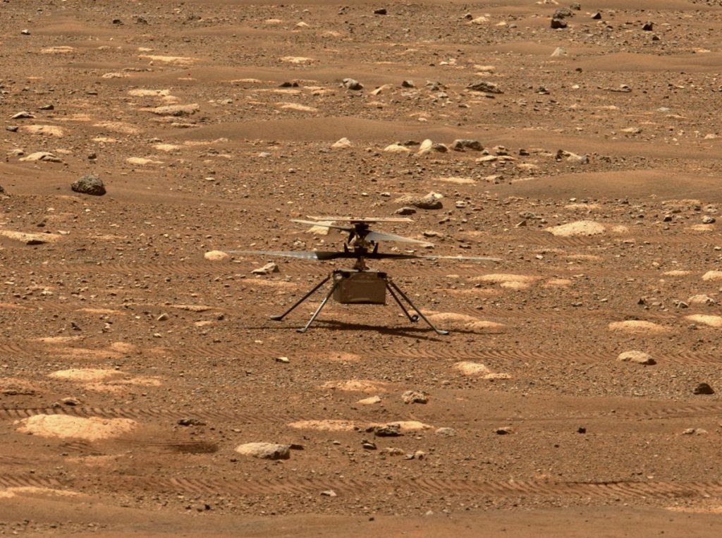 The Mars Helicopter Intelligence is scheduled to fly for the first time Monday
