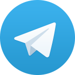 Telegram symbol