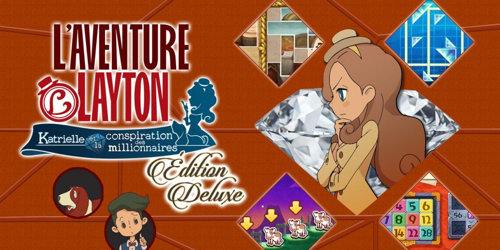 Layton Achievement: Cadrell and DX + Millionaire plot announced and dated in Japan
