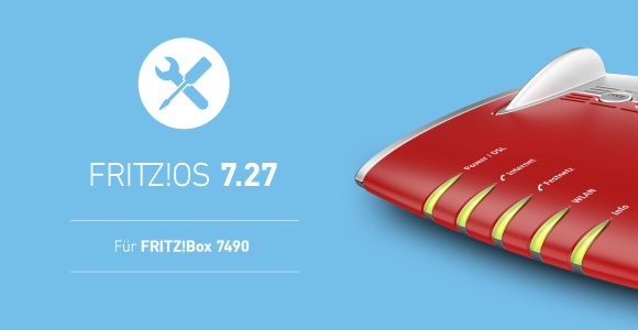 AVM FRITZ!  FRITZ OS 7.27!  Releases Box 7490 with bug fixes
