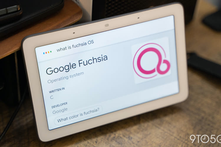 Google uses Fuchsia for the first time in consumer products