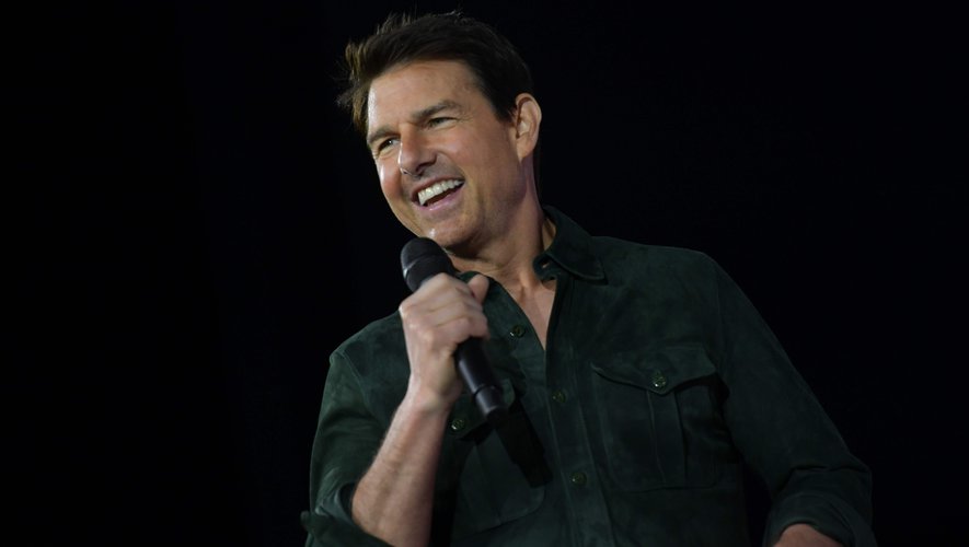 Actor Tom Cruise was hired by ISS to shoot a movie