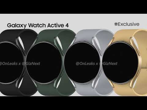 #Exclusive - Revealed by Samsung Galaxy Watch Active 4 Leaked Render Images