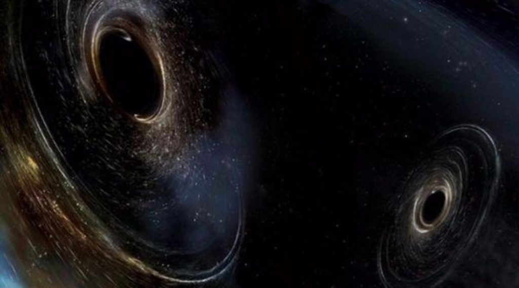 Gravitational waves recorded from black holes coupled with neutron star fractures