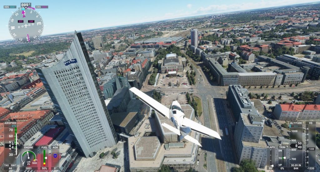 Aircraft Simulator: The next global update will polish Germany and the Alpine countries
