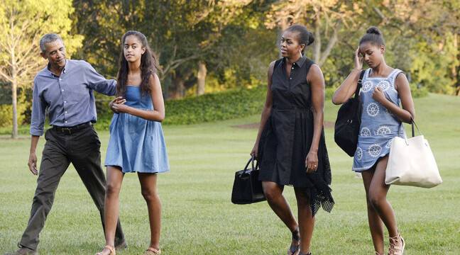 Barack Obama is concerned about the safety of his daughters, who are heavily involved in the PLM movement