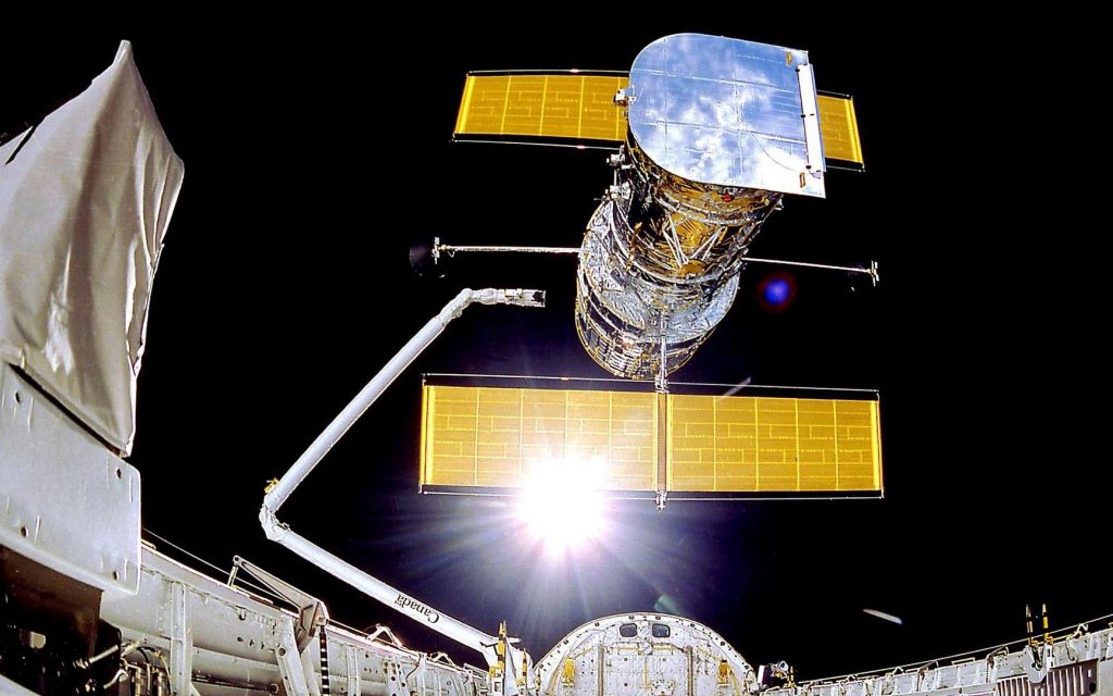 Le télescope Hubble est complètement à l’arrêt depuis plusieurs jours suite à une défaillance de l’ordinateur de bord. © Nasa, Smithsonian Institution, Lockheed Corporation