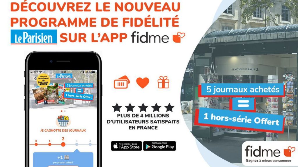 Le Parisien: Discover a new positive loyalty program in the Fitm app