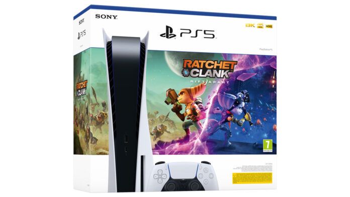 PlayStation 5 Ratchet and Blank Split except for Bundle 2