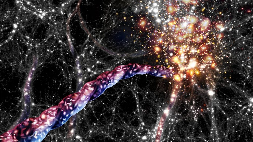 "Riddle of cosmology": Giant structures revolve in space