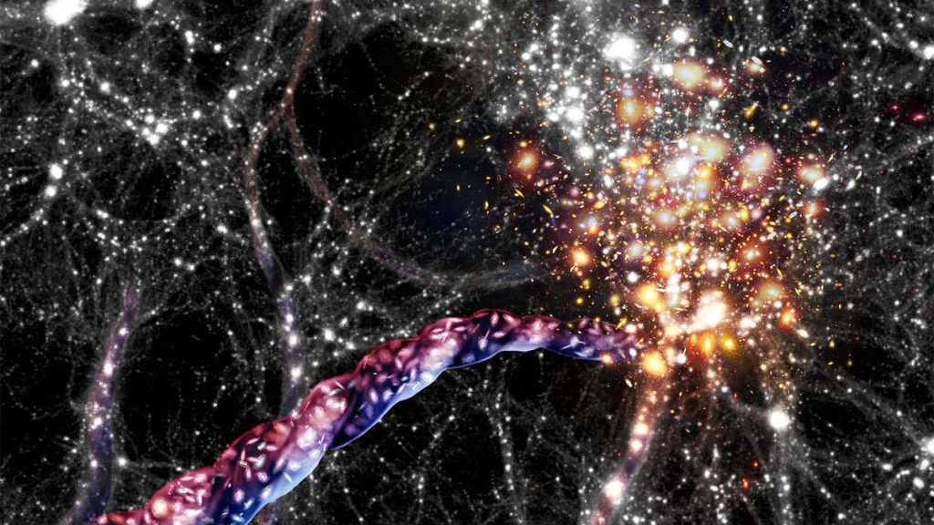 Universe: Researchers discover giant rotating structures - "galaxies are like dust particles"