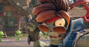 Against plants.  Zombies Battle for Neighborville Official Release Trailer