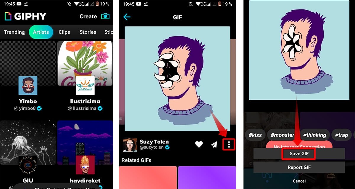 How To Download GIF From Giphy On Android