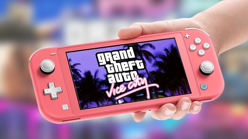 A real thank you to the port created by GTA Vice City fans for the Nintendo Switch