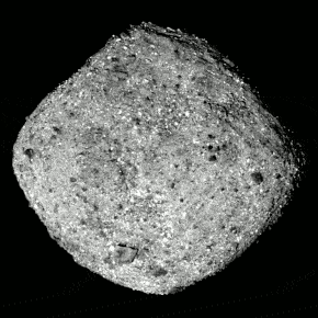 Animated asteroid Pennu Osiris-Rex