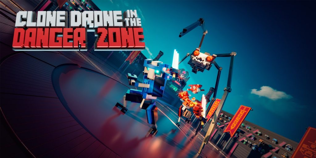Clone Drone (Nintendo Switch) in the Danger Zone - Lay Test