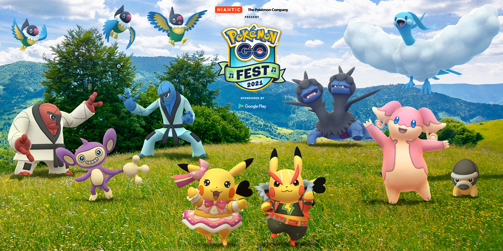 Pokemon GO Fest 2021 is coming to different cities • Nintendo Connect