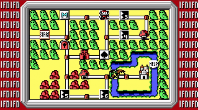 The DOS version of Super Mario Brothers 3 has been released