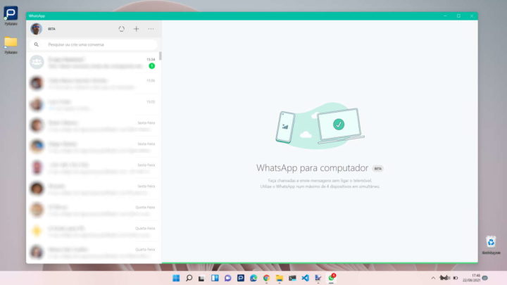 MacOS Windows Beta WhatsApp Desktop